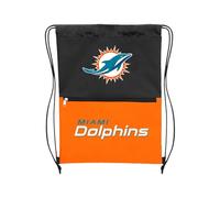 FOCO Miami Dolphins Split Color Drawstring Bag