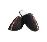 FOCO MLB Men's Officially Licensed Embroidered Primary Logo Game Day Team Color Baseball Sherpa Slides Slippers, San Francisco Giants, 13-14