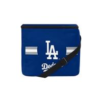 FOCO MLB Officially Licensed Primary Logo Team Stripe 6 or 12 Pack Soft Insulated Game Day Baseball Lunch Tote Cooler - Los Angeles Dodgers - 6 Pack