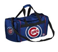 FOCO - MLB Officially Team Licensed Duffel Gym Bag, Chicago Cubs, 21" x 11" x 11", Duffel Bag
