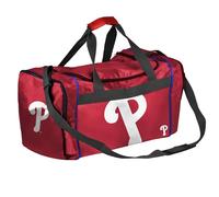 FOCO - MLB Officially Team Licensed Duffel Gym Bag, Philadelphia Phillies, Duffel Bag