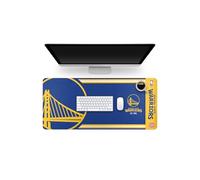FOCO NBA Official Established Primary Logo Wordmark Home Office Desk Pad Mouse Pad Mat 35" x 16" (Golden State Warriors, Golden State Warriors)