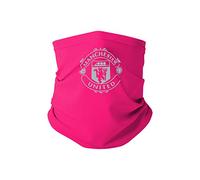 FOCO Neon Pink Manchester United Premier League Reflective Multifunction Washable Face Covering Snood