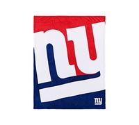 FOCO New York Giants NFL Supreme Slumber Plush Throw Blanket