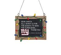 FOCO New York Giants Resin Chalkboard Sign Ornament