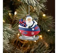 FOCO - NFL 4" Football Sleigh Resin Xmas Christmas Holiday Tree Hanging Ornament (Buffalo Bills)