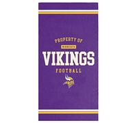 FOCO NFL beach towel PROPERTY OF Minnesota Vikings Football