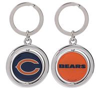 FOCO NFL Chicago Bears Football Spinner Keychain, Blue, One Size