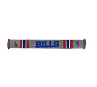 FOCO NFL Grey Woven Scarf, Buffalo Bills, One size