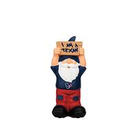 FOCO NFL Houston Texans Team Slogan Small Garden Statue Gnome