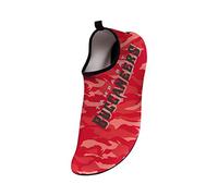 FOCO NFL Las Vegas Raiders Mens Camo Yoga Gym Aqua Shoes Water SockCamo Yoga Gym Aqua Shoes Water Sock, Team Color, Large 11/12 (FFMNNFCMOWS)
