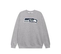 FOCO NFL mens Nfl Primary Team Logo Crew Neck Athletic Heather Sweatshirt