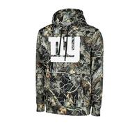 FOCO NFL Men's Official Sideline Hunter Camo Primary Logo Performance Pullover Hoodie Sweatshirt, New York Giants - Hunter Camo, M