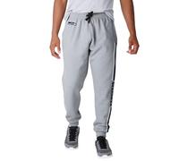 FOCO NFL Men's Officially Licensed Heathered Gray Primary Logo Wordmark Team Stripe Football Sweatpants Joggers Pants, Seattle Seahawks, Large