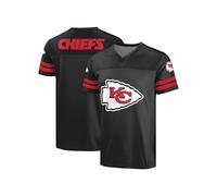 FOCO NFL Men's Officially Licensed Primary Logo Alternate Color Game Day Team Jersey, Kansas City Chiefs - Black, XL