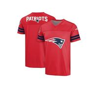 FOCO NFL Men's Officially Licensed Primary Logo Alternate Color Game Day Team Jersey, New England Patriots - Red, Medium