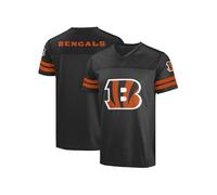 FOCO NFL Men's Officially Licensed Primary Logo Game Day Team Jersey, Cincinnati Bengals - Black, Medium