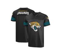 FOCO NFL Men's Officially Licensed Primary Logo Game Day Team Jersey, Jacksonville Jaguars - Black, Medium