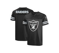 FOCO NFL Men's Officially Licensed Primary Logo Game Day Team Jersey, Las Vegas Raiders - Black, Large