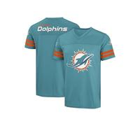 FOCO NFL Men's Officially Licensed Primary Logo Game Day Team Jersey, Miami Dolphins - Aqua, XL