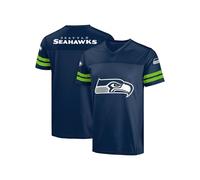 FOCO NFL Men's Officially Licensed Primary Logo Game Day Team Jersey, Seattle Seahawks - Navy, XXL