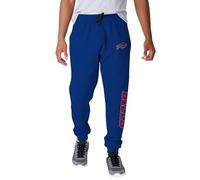 FOCO NFL Men's Officially Licensed Team Color Primary Logo Prime Time Football Sweatpants Joggers Pants, Buffalo Bills, Large