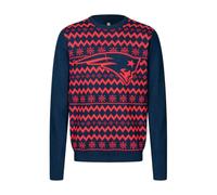 Foco Nfl Nep Ugly Christmas Sweatshirt Blue