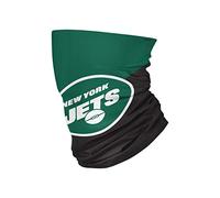 FOCO NFL New York Jets Neck Gaiter, One Size, Big Logo