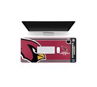 FOCO NFL Official Established Primary Logo Wordmark Home Office Desk Pad Mouse Pad Mat 35" x 16" (Arizona Cardinals, Arizona Cardinals)