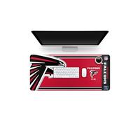 FOCO NFL Official Established Primary Logo Wordmark Home Office Desk Pad Mouse Pad Mat 35" x 16" (Atlanta Falcons, Atlanta Falcons)