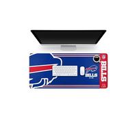 FOCO NFL Official Established Primary Logo Wordmark Home Office Desk Pad Mouse Pad Mat 35" x 16" (Buffalo Bills)