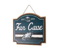 FOCO NFL Official Primary Logo Established 15" Fan Cave Wall Sign (Philadelphia Eagles, One Size)