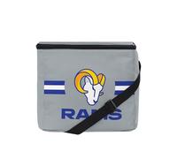 FOCO NFL Officially Licensed Primary Logo Team Stripe 6 or 12 Pack Soft Insulated Game Day Football Lunch Tote Cooler - Los Angeles Rams - 6 Pack