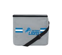 FOCO NFL Officially Licensed Primary Logo Team Stripe 6 or 12 Pack Soft Insulated Game Day Football Lunch Tote Cooler - Detroit Lions - 12 Pack