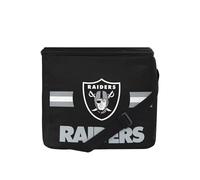FOCO NFL Officially Licensed Primary Logo Team Stripe 6 or 12 Pack Soft Insulated Game Day Football Lunch Tote Cooler - Las Vegas Raiders - 12 Pack