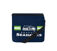 FOCO NFL Officially Licensed Primary Logo Team Stripe 6 or 12 Pack Soft Insulated Game Day Football Lunch Tote Cooler - Seattle Seahawks - 6 Pack
