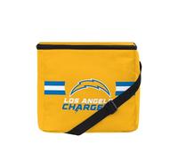 FOCO NFL Officially Licensed Primary Logo Team Stripe 6 or 12 Pack Soft Insulated Game Day Football Lunch Tote Cooler - Los Angeles Chargers - 12 Pack