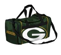 FOCO - NFL Officially Team Licensed Duffel Gym Bag, Green Bay Packers, 21" x 11" x 11", Duffel Bag