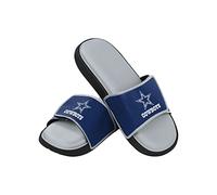 FOCO NFL Team Logo Legacy Sport Slide Dallas Cowboys Sandals Shower S