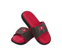 FOCO NFL Team Logo Legacy Sport Slide Tampa Bay Buccaneers Sandals Shower XL