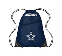 FOCO NFL Team Logo Pocket Drawstring Backpack
