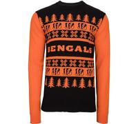 FOCO NFL Ugly Sweater XMAS Knit Pullover - Cincinnati Bengals - XXL