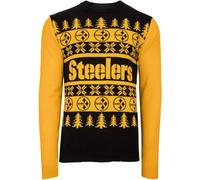 FOCO NFL Ugly Sweater XMAS Knit Pullover - Pittsburgh Steelers - M
