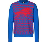 FOCO NFL Winter Sweater XMAS Knit Pullover - Buffalo Bills - L