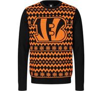 FOCO NFL Winter Sweater XMAS Knit Pullover - Cincinnati Bengals - M