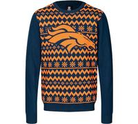 FOCO NFL Winter Sweater XMAS Knit Pullover - Denver Broncos - M