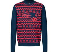 FOCO NFL Winter Sweater XMAS Knit Pullover - New England Patriots - L