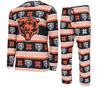 FOCO NFL Winter XMAS Pyjama Set - Chicago Bears - XXL