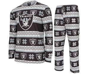 FOCO NFL Winter XMAS Pyjama Set - Las Vegas Raiders - L