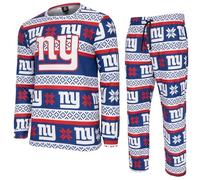 FOCO NFL Winter XMAS Pyjama Set - New York Giants - XL